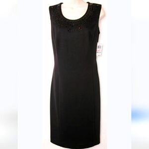 CHARTER CLUB dress, Salid black, size 6